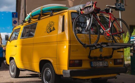 Zu sehen ist das Bild 1 zum Beitrag mit dem Thema: Fahrrad in einem Transporter sicher transportieren