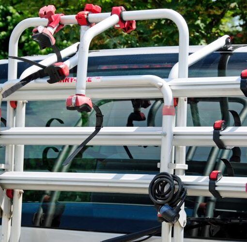 Zu sehen ist das Bild 1 zum Beitrag mit dem Thema: Fahrradträger für Autos ohne Anhängerkupplung