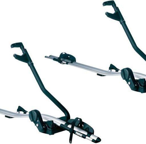 Zu sehen ist das Bild 1 zum Beitrag mit dem Thema: Thule ProRide 591 Dach-Fahrradträger