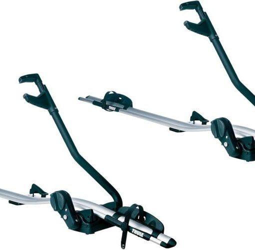 Zu sehen ist das Bild 1 zum Beitrag mit dem Thema: Thule ProRide 591 Dach-Fahrradträger