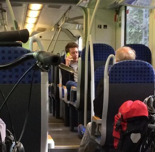 Zu sehen ist das Bild 1 zum Beitrag mit dem Thema: Mitnahme des Fahrrads in der Bahn